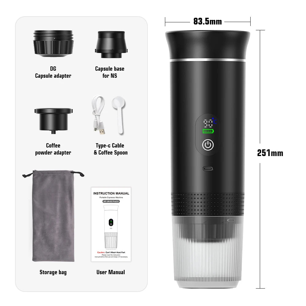 Wireless Espresso Coffee Machine